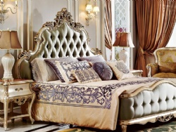 Master Bedroom Furniture French Neoclassical Luxury King Size Bed